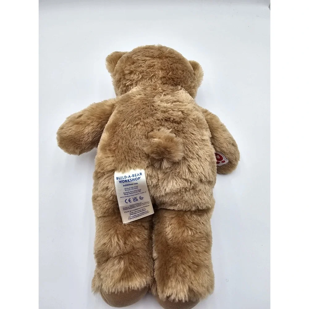Build A‎ Bear Tan Swirl Happy Hugs Cream Light Brown Teddy Bear Plush 16